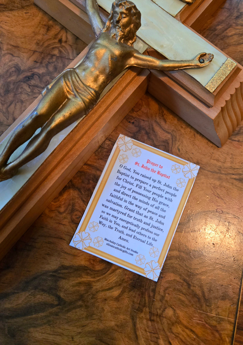 Laminated Prayer Cards