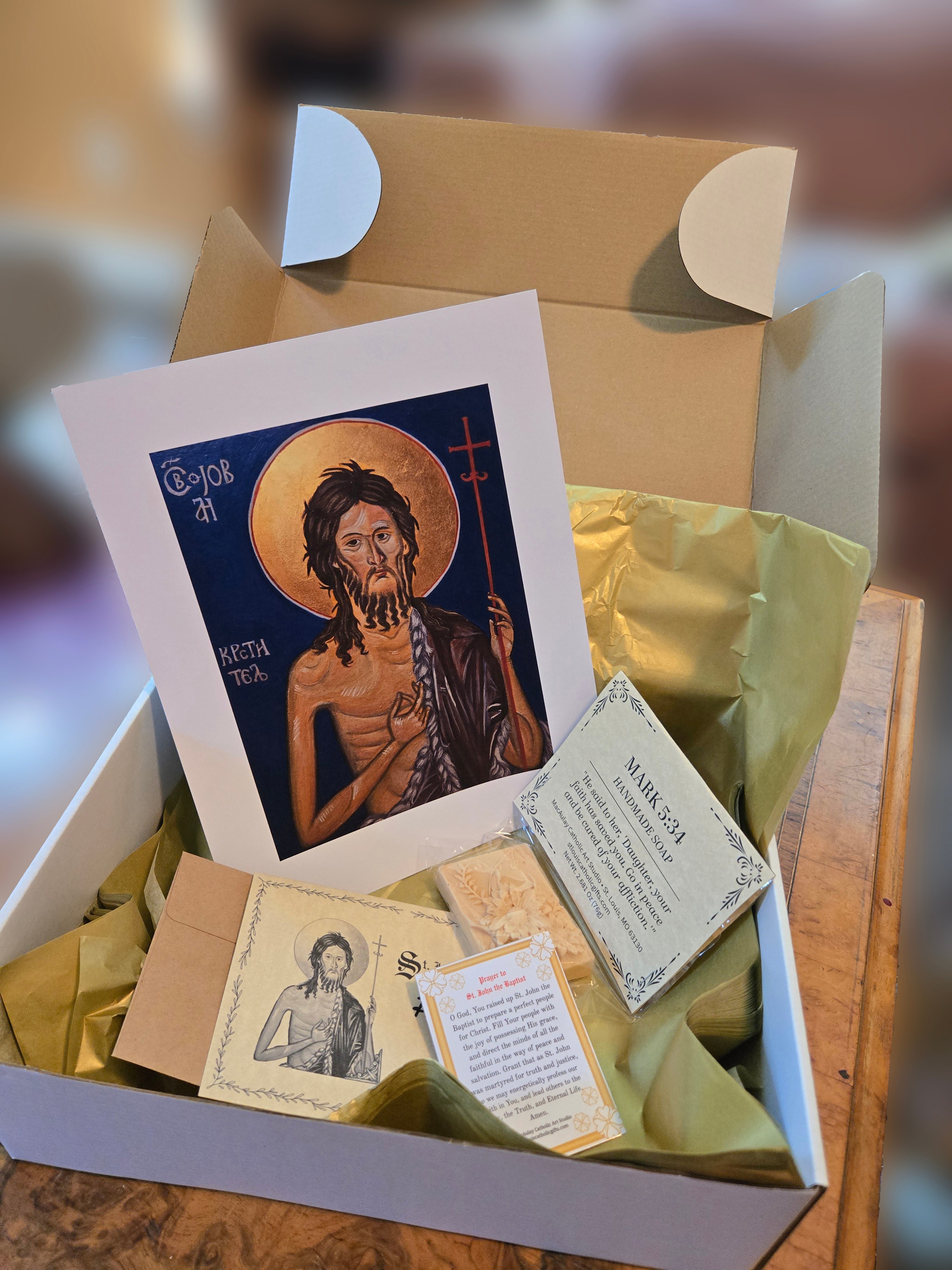Saint John the Baptist Box