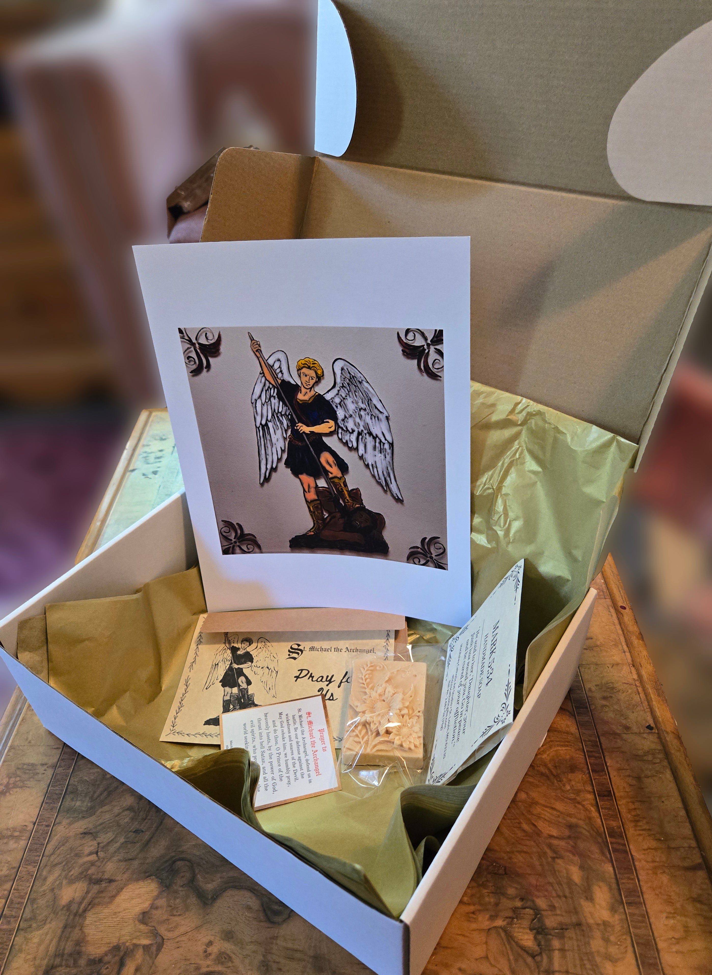 Saint Michael the Archangel Box